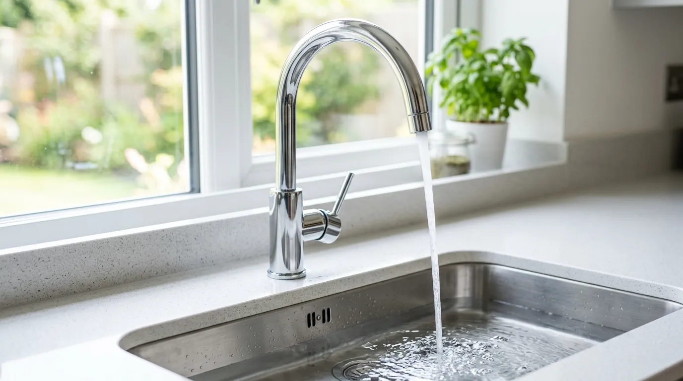 Local Plumbing Master Pros same day plumber fixing a faucet in Baldwin, PA